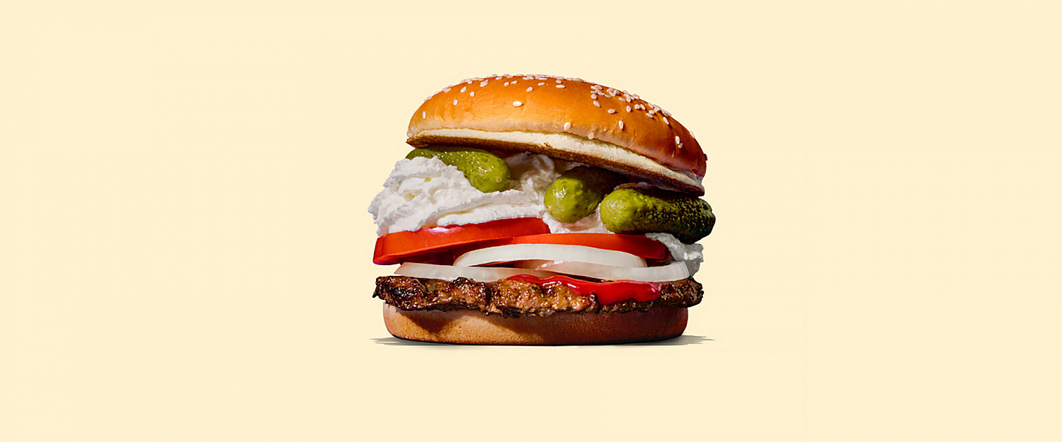 Burger King запустил лимитированную серию бургеров для причудливых вкусов беременных