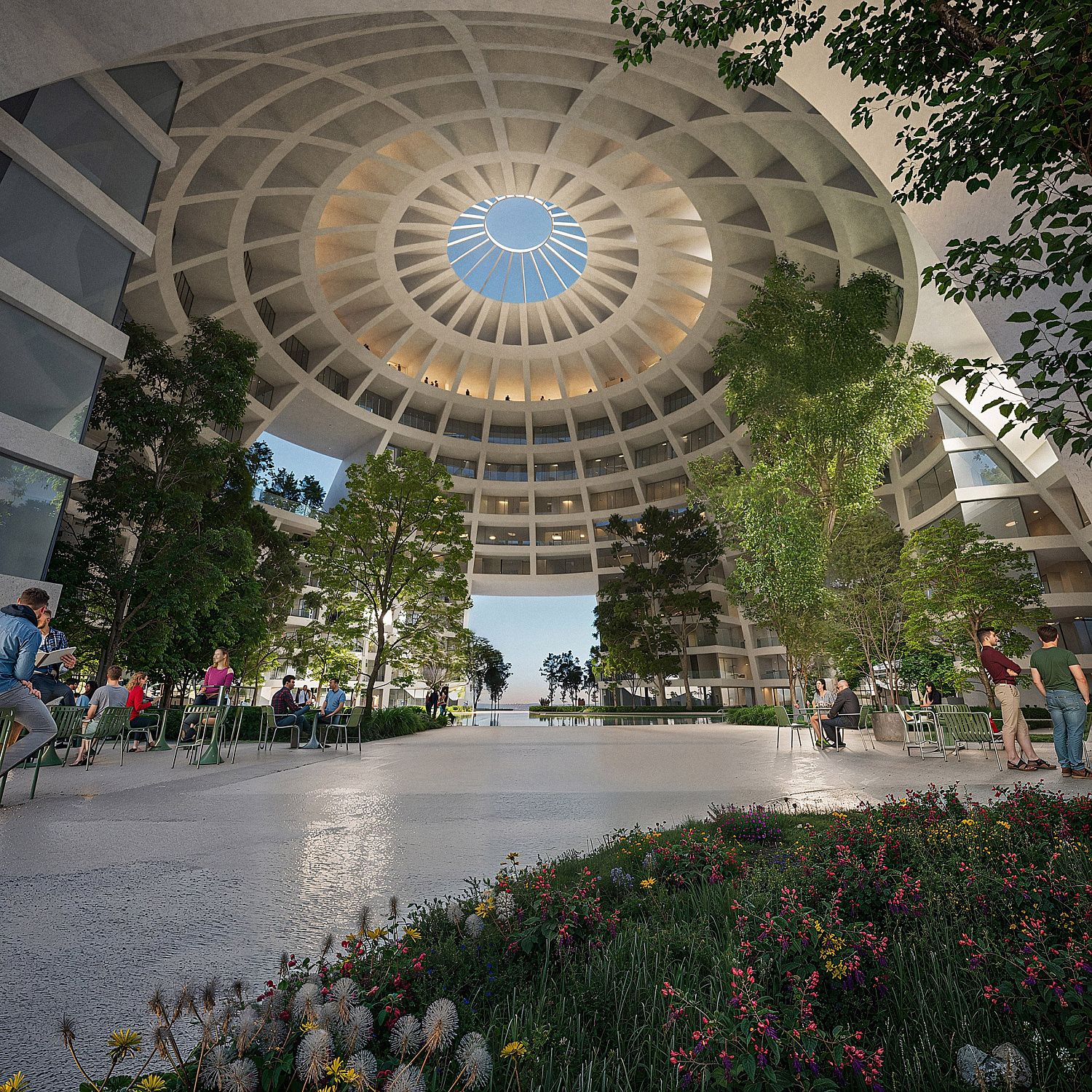 MVRDV спроектировала гигантскую сферу для спортивной арены в Тиране