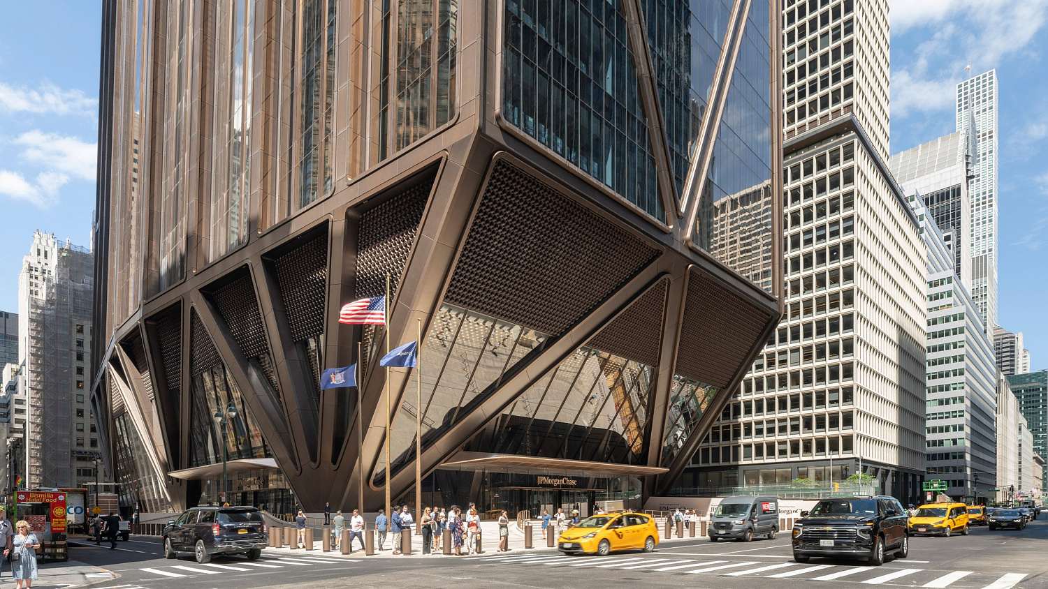 Foster + Partners завершила строительство сверхвысокого небоскрёба для JPMorgan Chase в Нью-Йорке