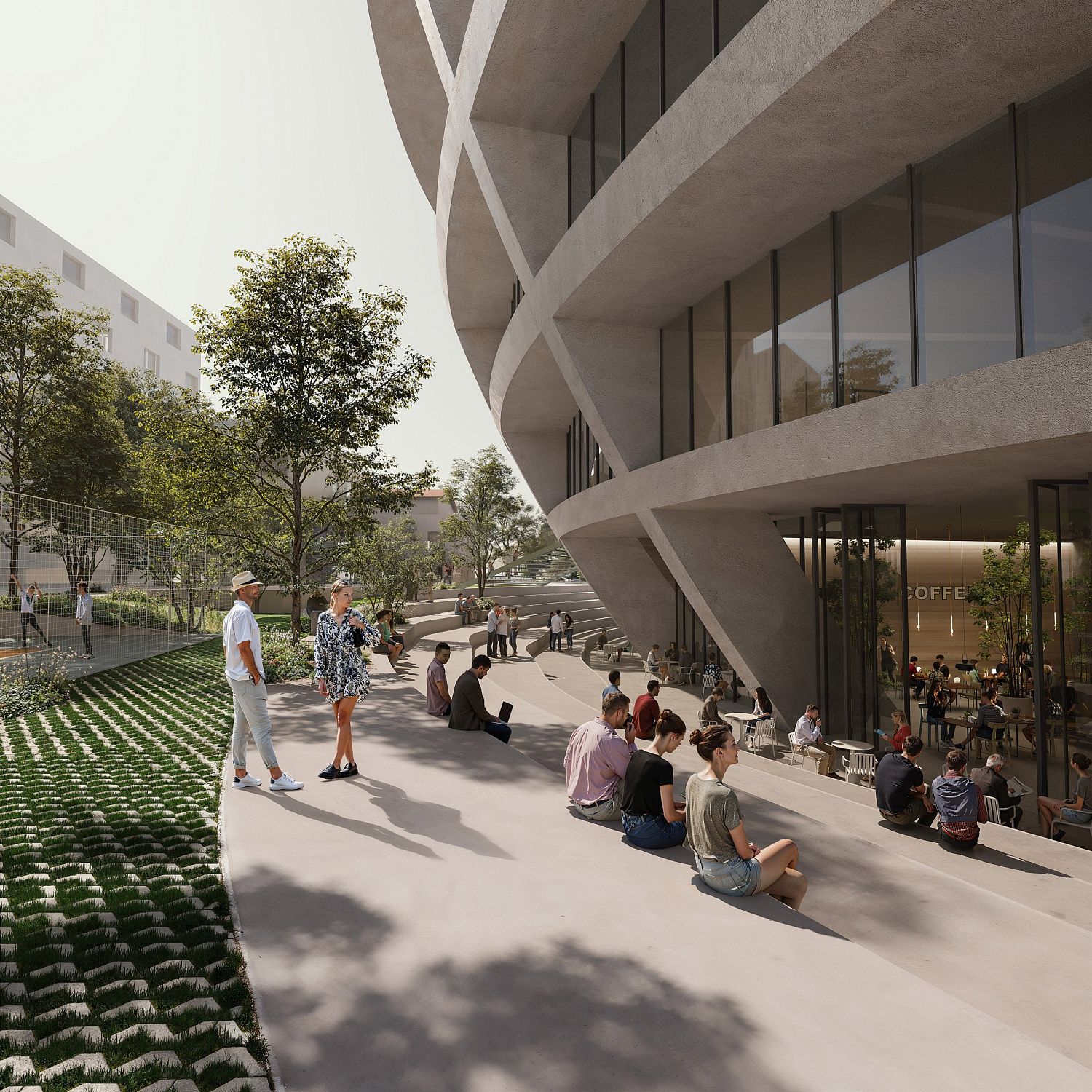MVRDV спроектировала гигантскую сферу для спортивной арены в Тиране