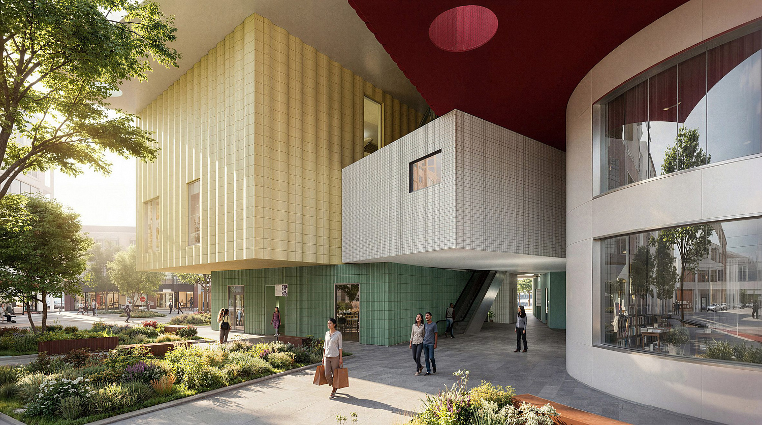 MVRDV строит в Шэньчжэне арт-деревню из ярких “домов”, поставленных друг на друга