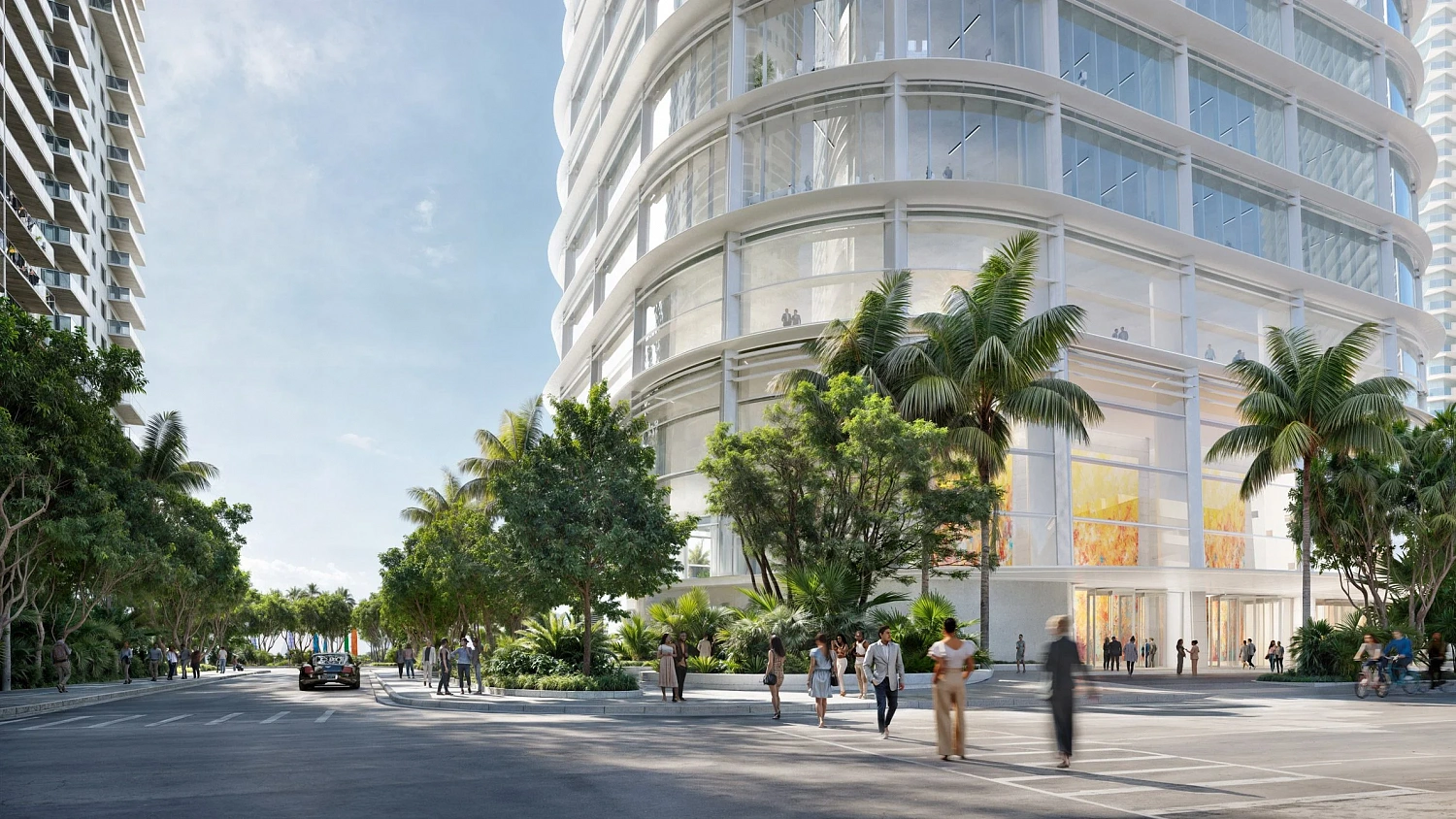 Foster + Partners проектирует «элегантный» сверхвысокий небоскрёб в Майами