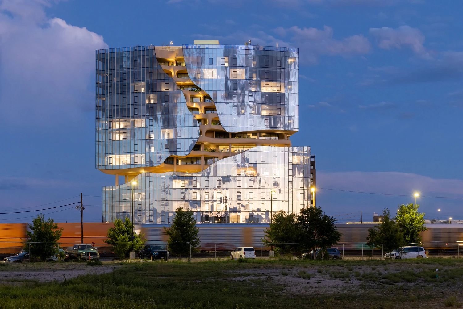 MAD Architects: Жилой комплекс, вдохновлённый каньонами Колорадо